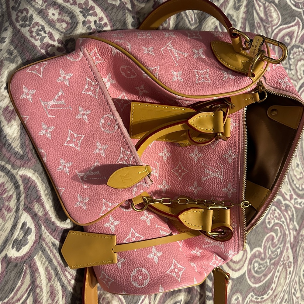 Pink Monogram Women's Bag